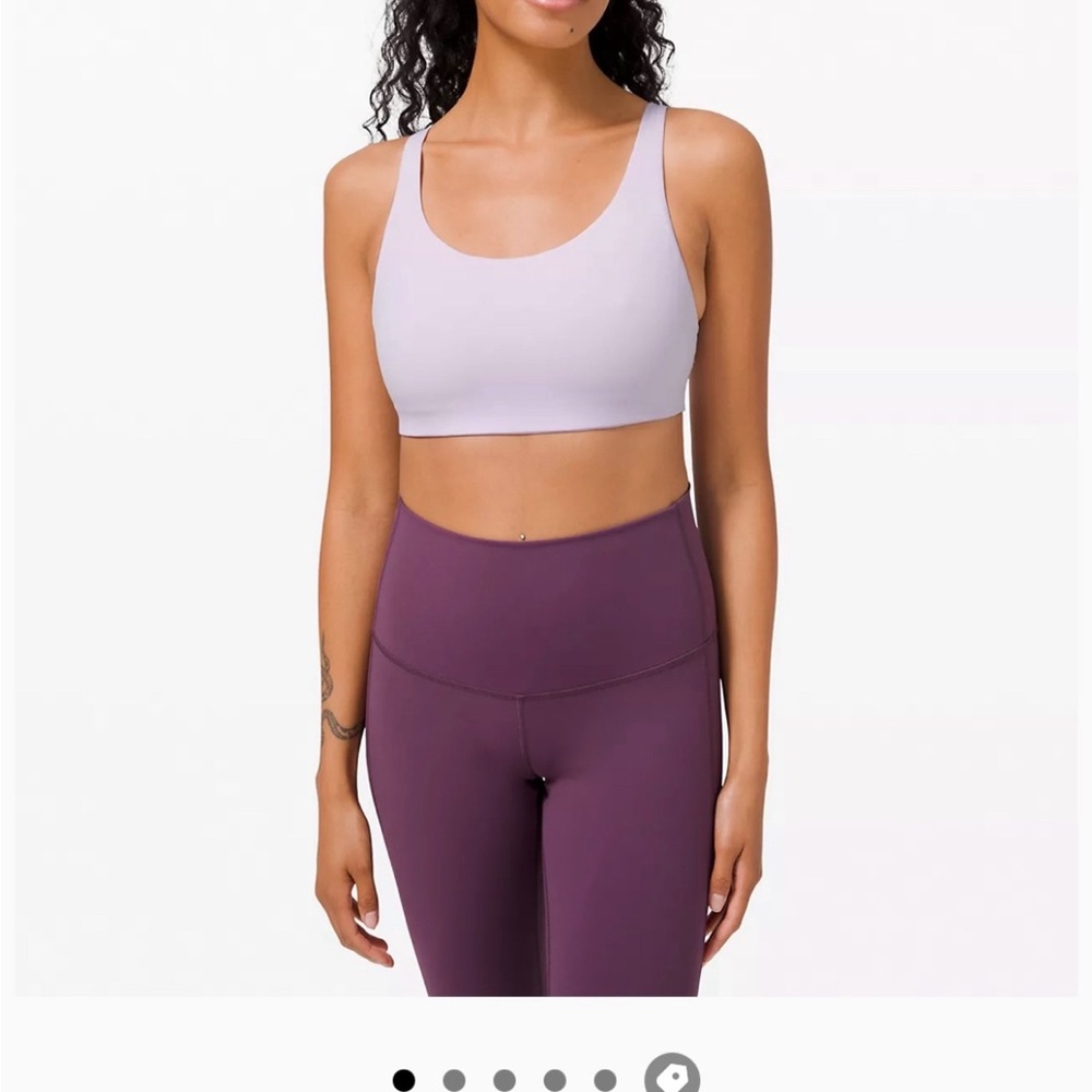 Lululemon Athletica top and bottom set Lavender size 4 - Picture 4 of 5